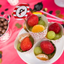 SCRAP COOKING 25 cápsulas de papel para cupcakes estrellas