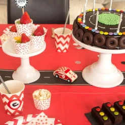 SCRAP COOKING 25 cápsulas de papel para cupcakes estrellas