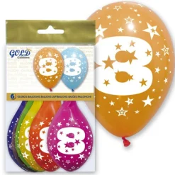 GLOBOLANDIA 6 globos número 8