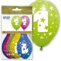 EUREKAKIDS 6 globos número 1