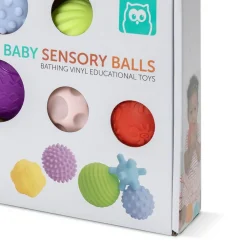EUREKAKIDS 10 pelotas sensoriales para bebés