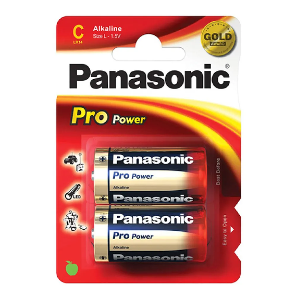 PANASONIC 2 pilas LR14