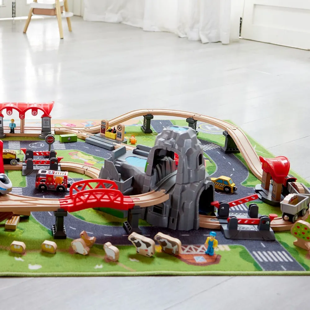 HAPE Alfombra de juegos - Ferrocarril