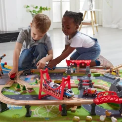 HAPE Alfombra de juegos - Ferrocarril