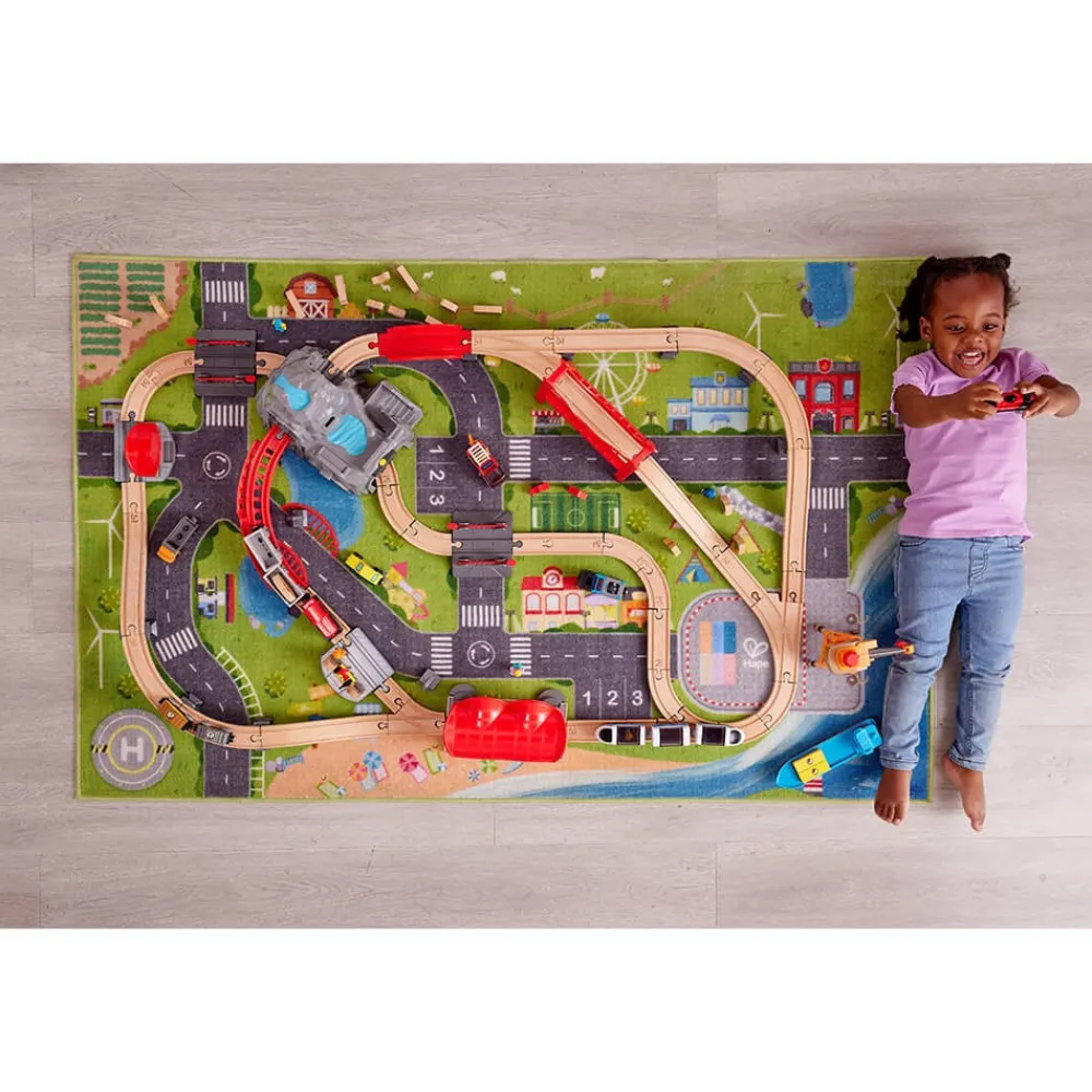 HAPE Alfombra de juegos - Ferrocarril