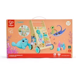 HAPE Andador de madera Manatí con 6 actividades