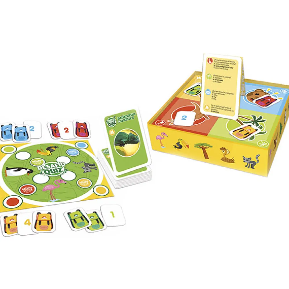 EDUCA BORRAS SA Animales y naturaleza Desafío Quiz