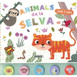 SUSAETA ANIMALS DE LA SELVA (amb 5 sons)