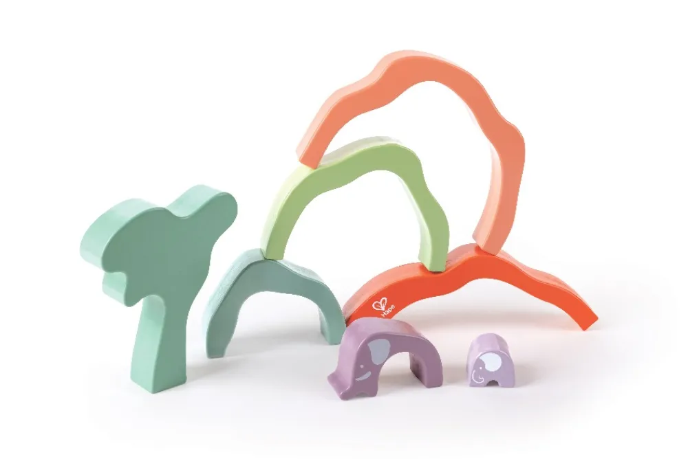 HAPE Apilable Safari de Elefantes