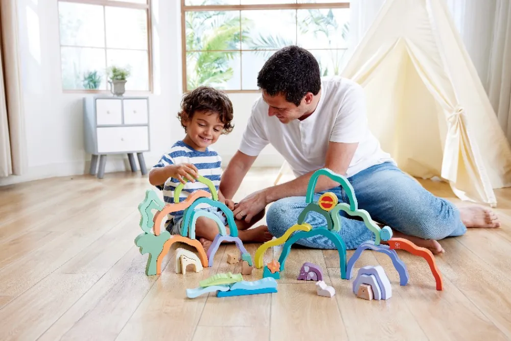 HAPE Apilable Safari de Elefantes