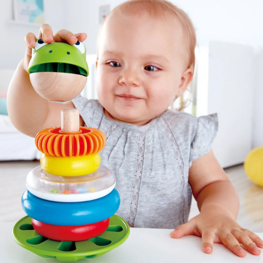 HAPE Aros apilables del señor rana