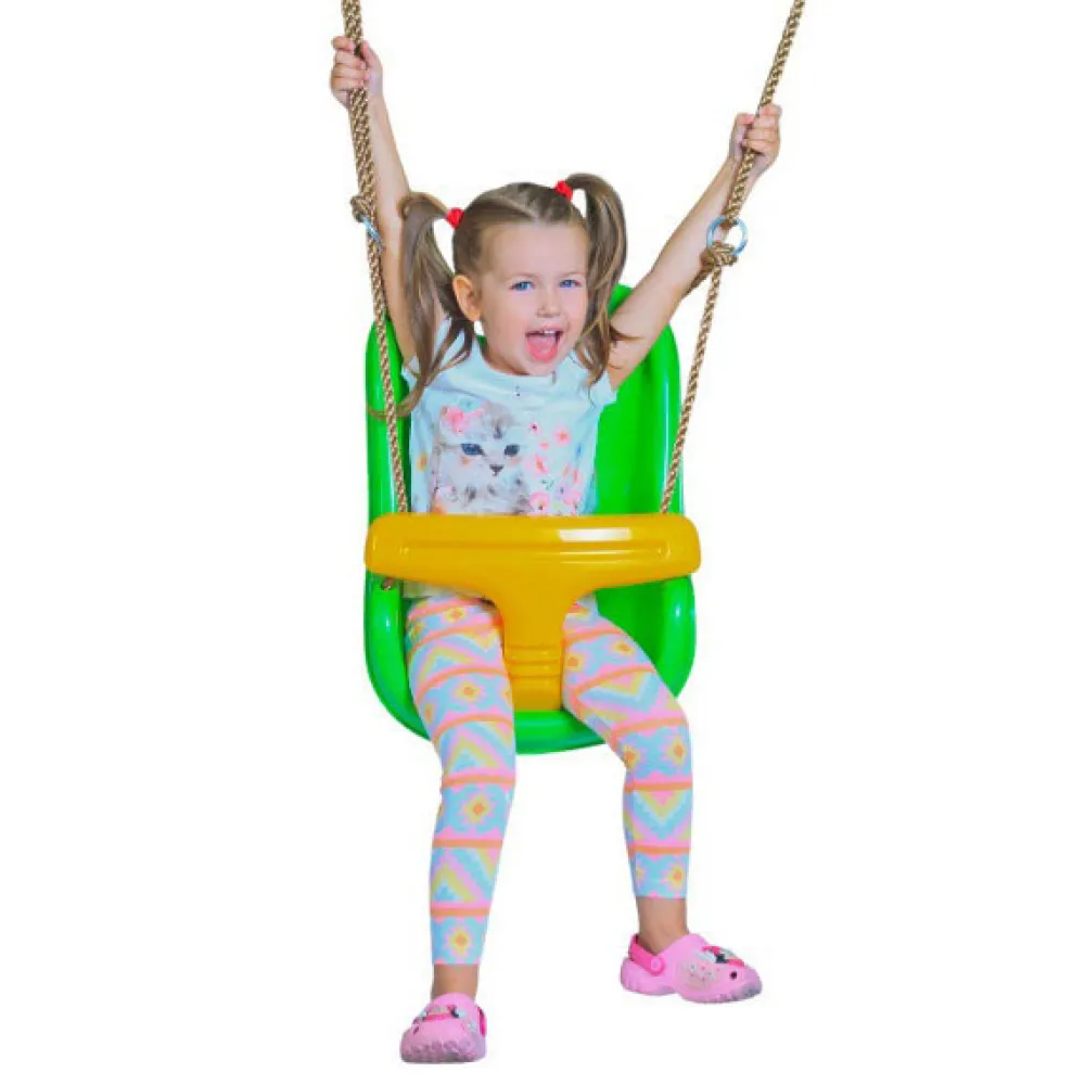 MASGAMES Asiento bebé deluxe verde