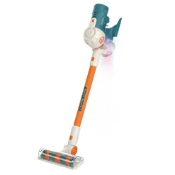 EUREKAKIDS Aspiradora de juguete sin cables super realista con accesorios, luces y sonidos