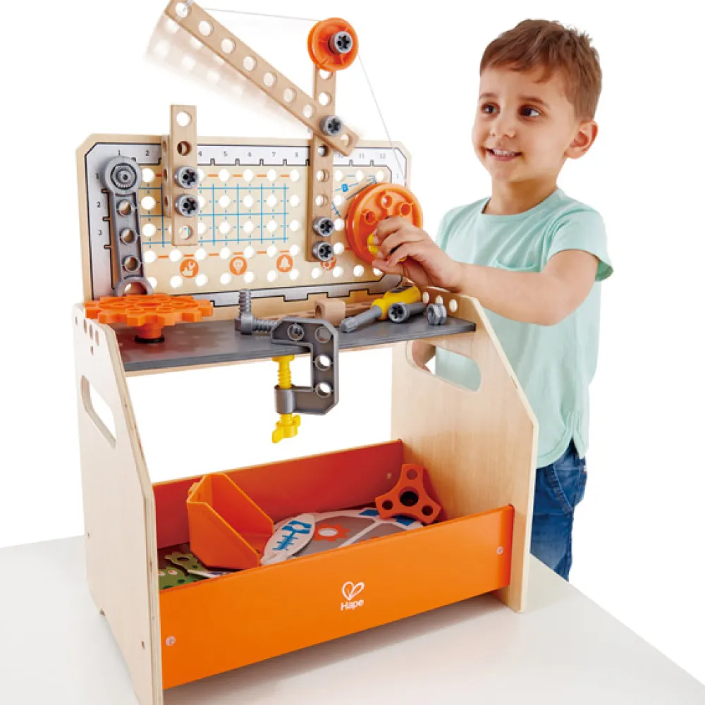 HAPE Banco de trabajo inventos sobremesa