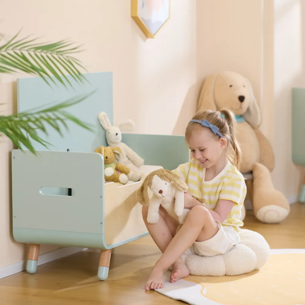 HAPE Banco Infantil con Almacenaje –