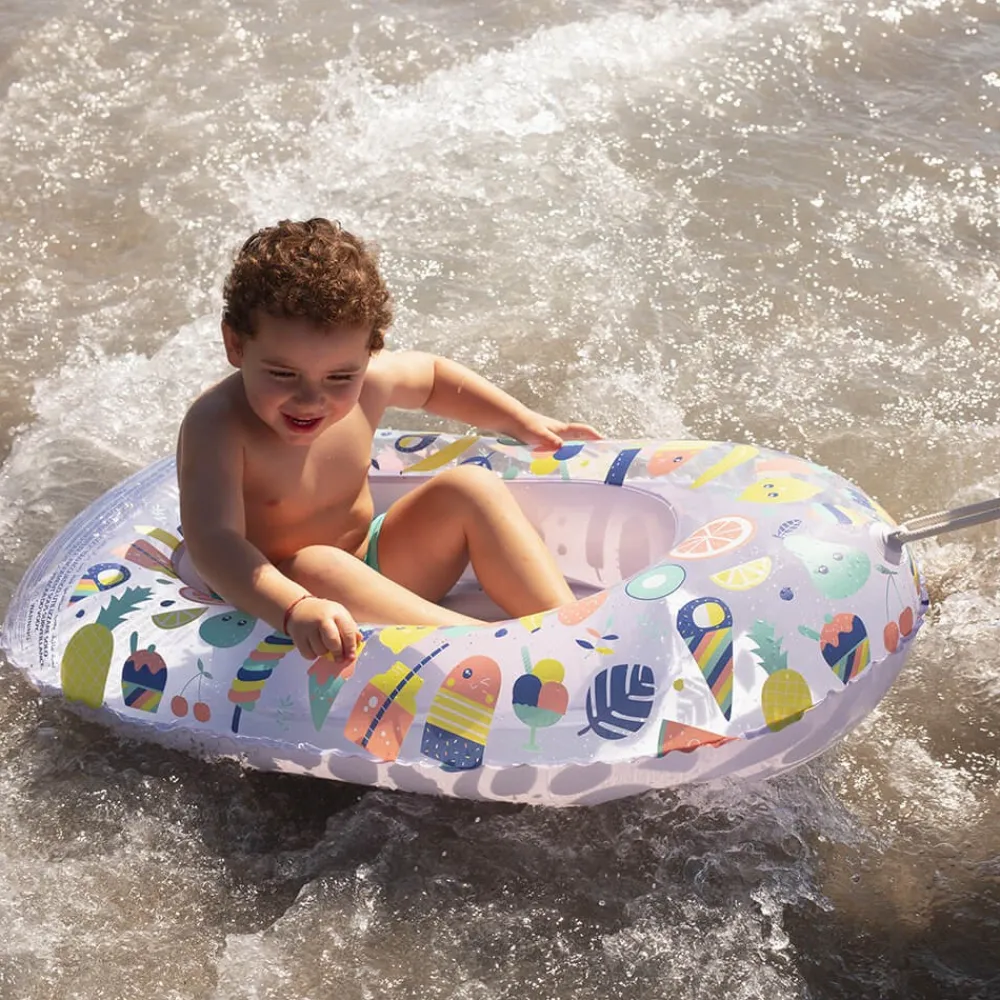 EUREKAKIDS Barca hinchable para preescolares – Hello Summer