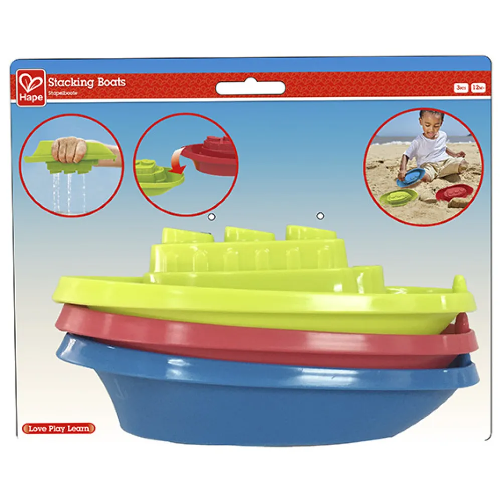 HAPE Barquitos para playa y baño