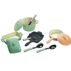 EUREKAKIDS Batería de cocina con accesorios para jugar – 11 piezas
