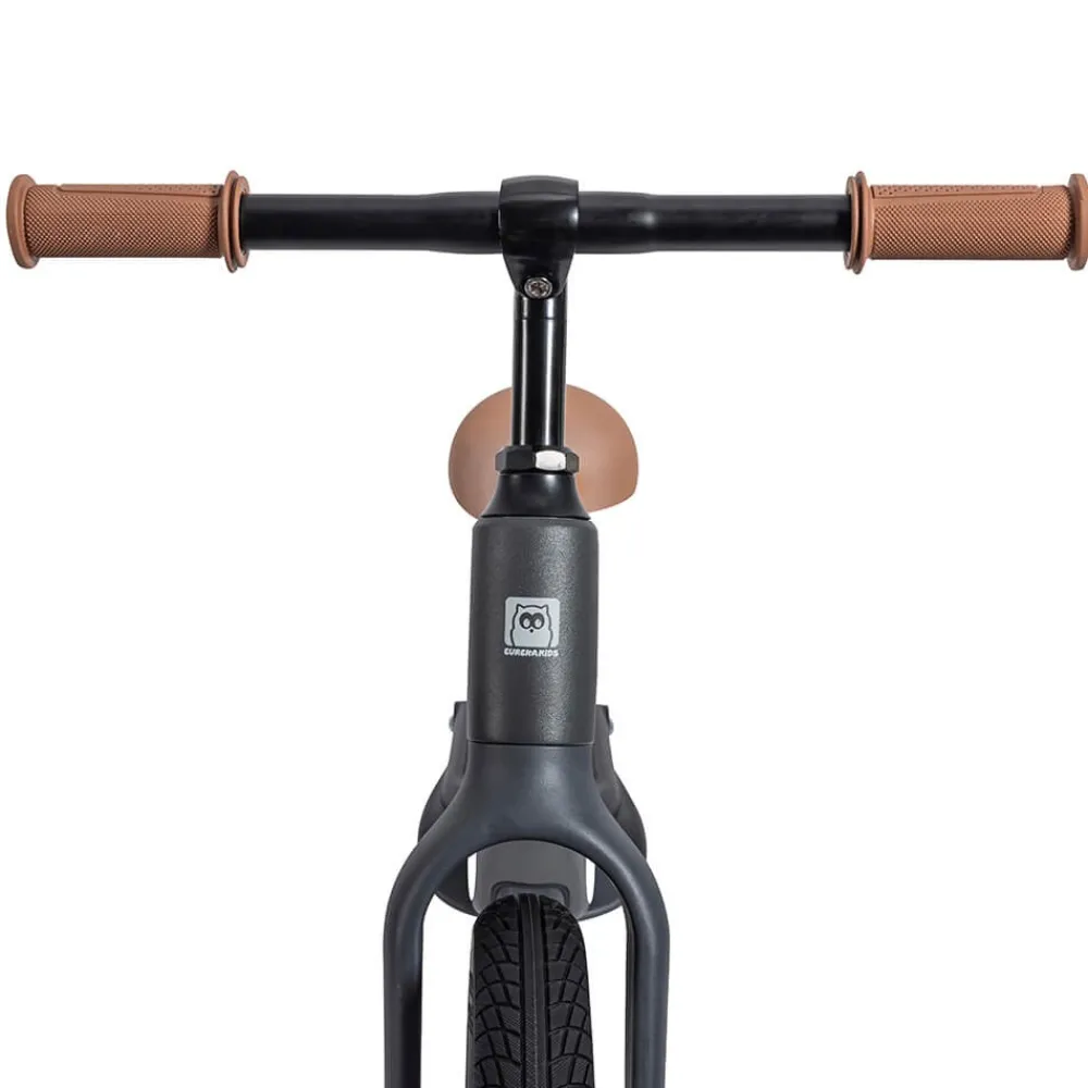EUREKAKIDS Bicicleta de equilibrio con manillar y asiento regulables – Roady Learner Brown