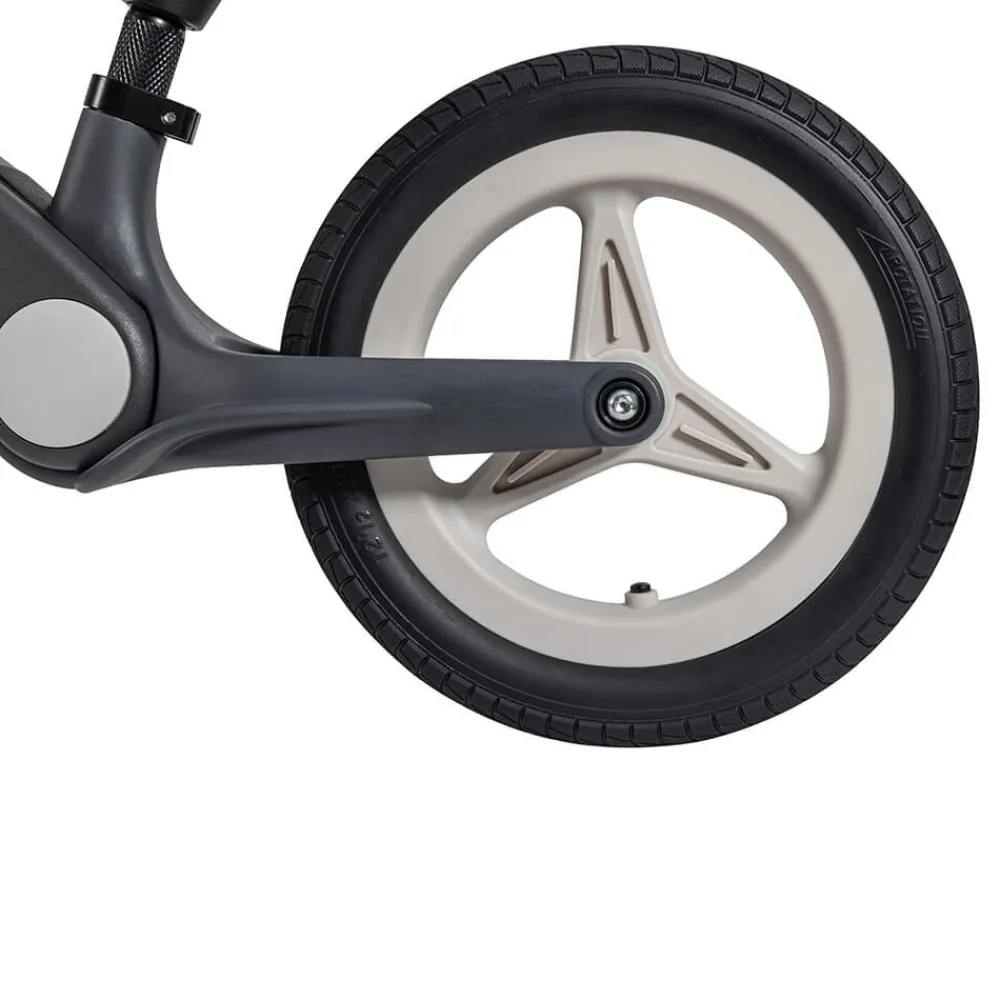 EUREKAKIDS Bicicleta de equilibrio con manillar y asiento regulables – Roady Learner Brown