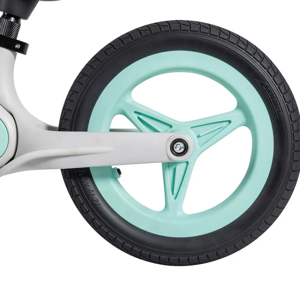 EUREKAKIDS Bicicleta de equilibrio con manillar y asiento regulables – Roady Learner Mint