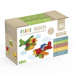 EUREKAKIDS Bloques de construcción BIO – Aviones
