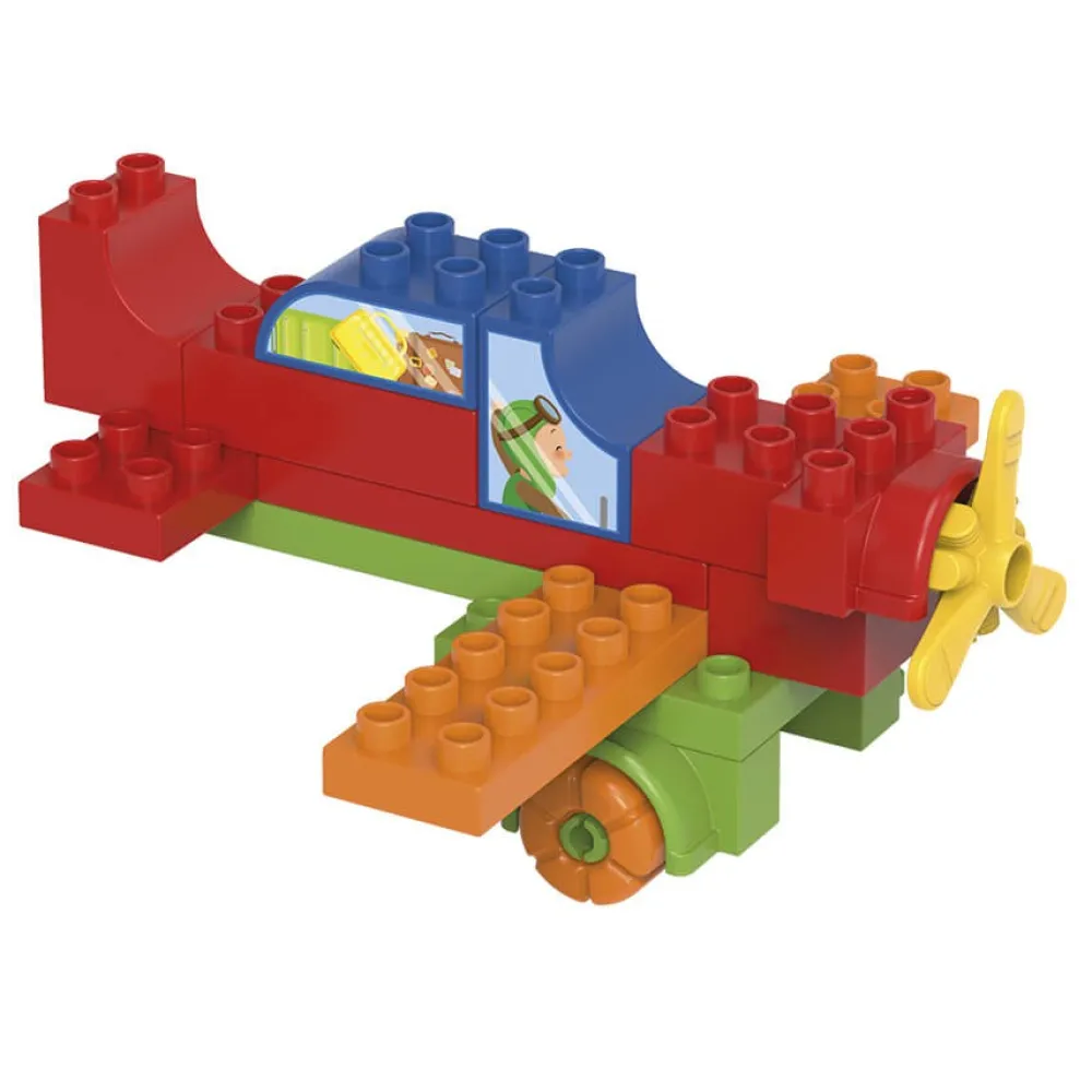 EUREKAKIDS Bloques de construcción BIO – Aviones