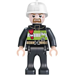 EUREKAKIDS Bloques de construcción camión de bomberos – 328 piezas