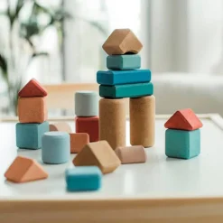 KORKO Bloques de construcción de corcho 20 piezas