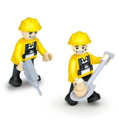 EUREKAKIDS Bloques de construcción zona en obras – 804 piezas