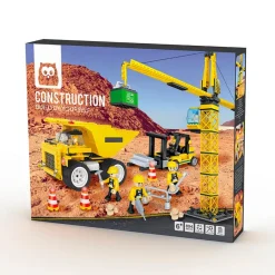 EUREKAKIDS Bloques de construcción zona en obras – 804 piezas