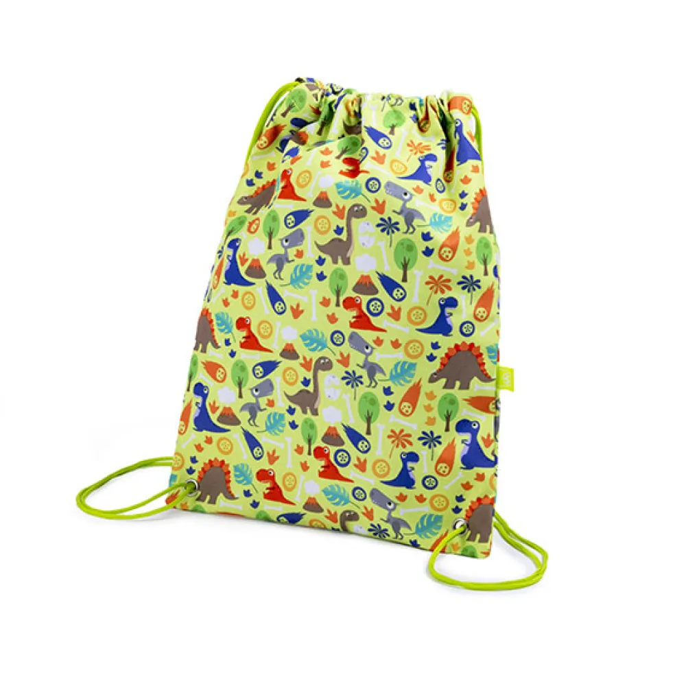 EUREKAKIDS Bolsa de cuerda dino