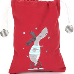 EUREKAKIDS Bolsa perro malabarista