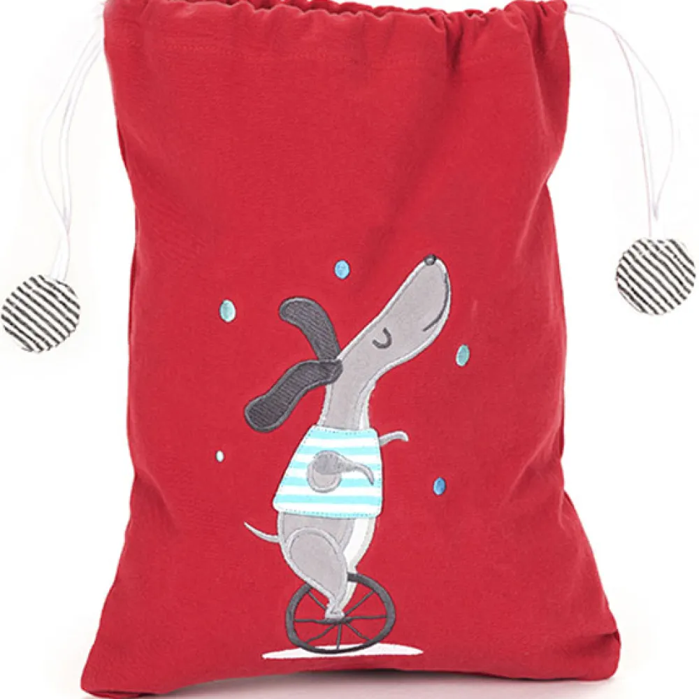 EUREKAKIDS Bolsa perro malabarista