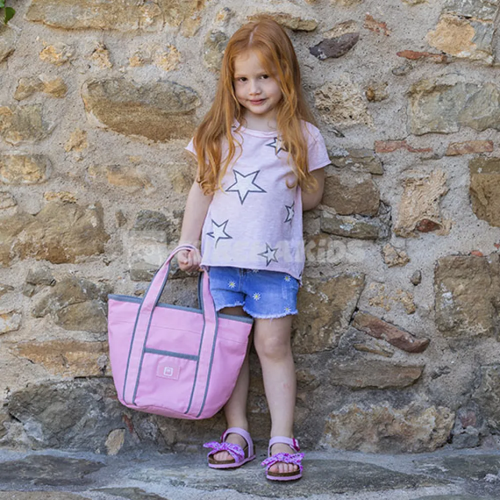 EUREKAKIDS Bolsa rosa