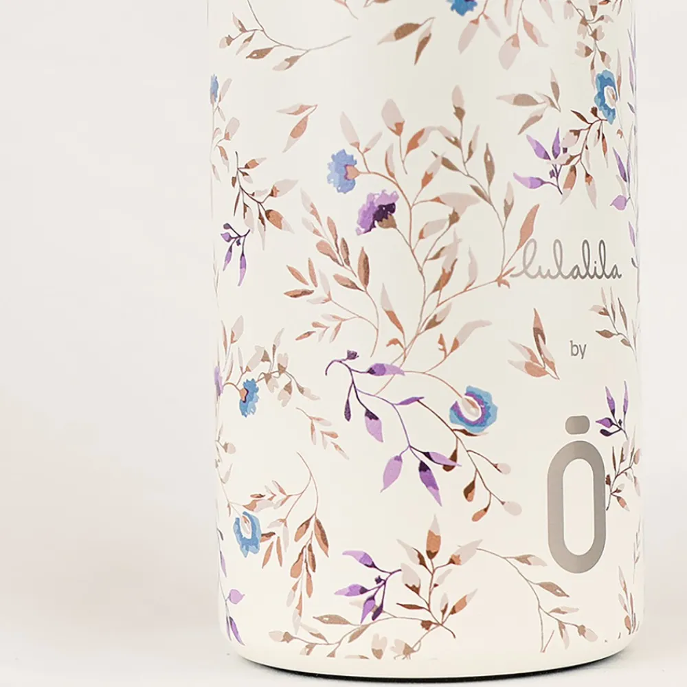 EUREKAKIDS - RBT Botella térmica Runbott MII 600ml – Lulalila diseño Wildflowers