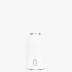 EUREKAKIDS - RBT Botella térmica Runbott MII 350ml – Blanca con tapón Sport