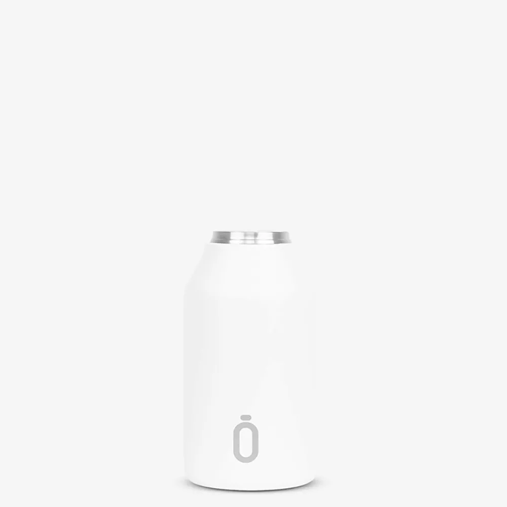 EUREKAKIDS - RBT Botella térmica Runbott MII 350ml – Blanca con tapón Sport