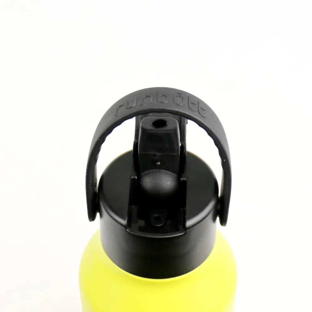 EUREKAKIDS - RBT Botella térmica Runbott MII 350ml – Lima con tapón Sport