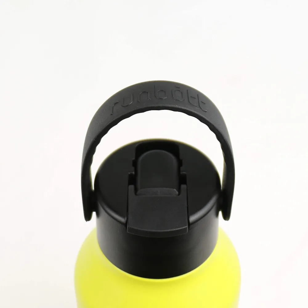 EUREKAKIDS - RBT Botella térmica Runbott MII 350ml – Lima con tapón Sport