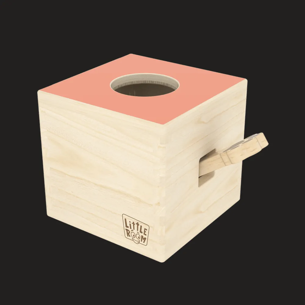 LITTLE ROOM Caja de Actividad de Madera – Gato