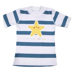 EUREKAKIDS Camiseta de protección solar Sea world colors talla 4