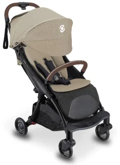 GLOBBER Carrito de bebé STROLL·LITE compacto y plegable (de 0 a 4 años)- Sand