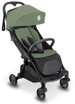 GLOBBER Carrito de bebé STROLL·LITE compacto y plegable (de 0 a 4 años)- Olive