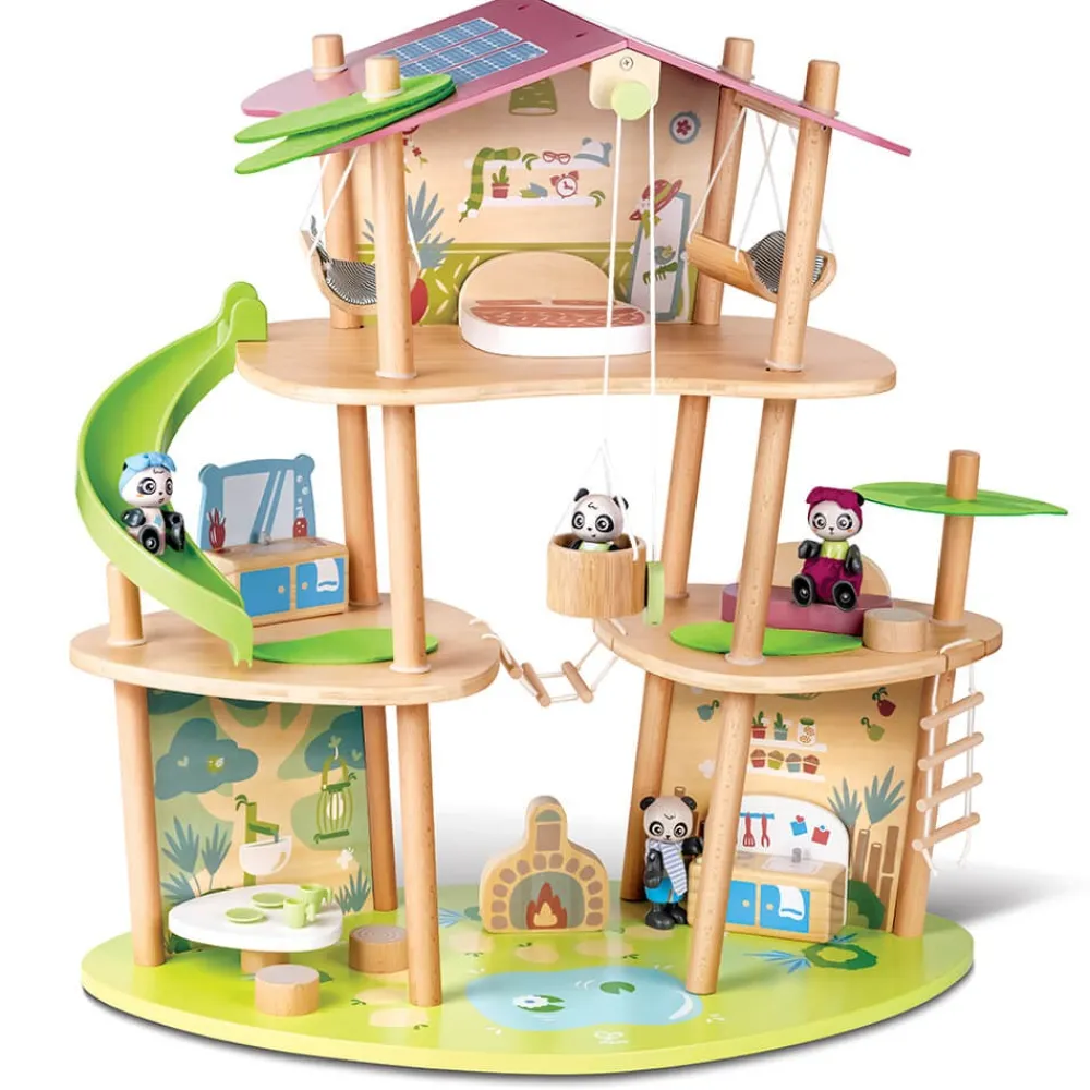 HAPE Casa de bambú de los osos panda - Green Planet Explorers