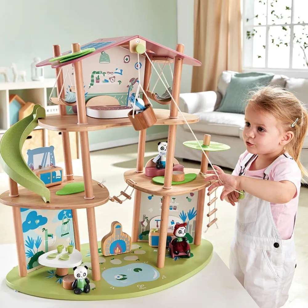 HAPE Casa de bambú de los osos panda - Green Planet Explorers