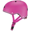 GLOBBER Casco junior Primo Lights Deep rosa