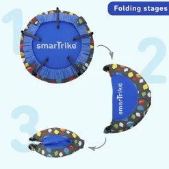 SMART TRIKE Centro de actividades 3 en 1 y trampolín