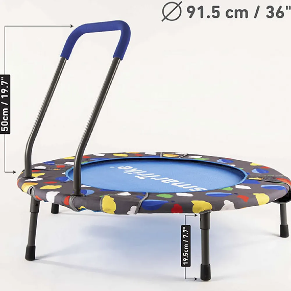 SMART TRIKE Centro de actividades 3 en 1 y trampolín