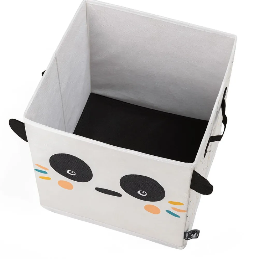 EUREKAKIDS Cesta de almacenaje infantil – Panda